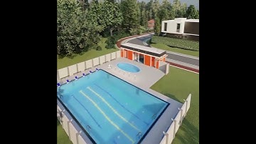 Lumion Cinematic Animation || swimming pool