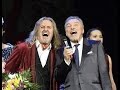 Karel Gott a Pepa Vojtek u jednoho mikrofonu