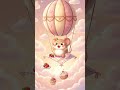 🎈 The Floating Picnic –Mouse Adventure in the Sky | Cute Cozy Animation |  | Cute AI Animation