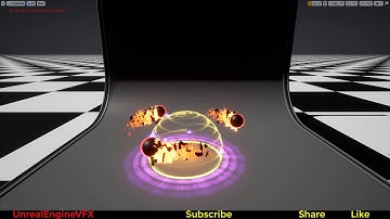 Shield with Trail Effect | Unreal Engine Niagara | UE4 Niagara