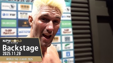 #njwtl 7th Match Backstage (with Subtitles) 11/28/25 | WORLD TAG LEAGUE 2025 第7試合 Backstage