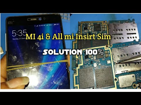 MI 4I Always Insert Sim Card Problem Solution || All mi Insert Sim Card ...