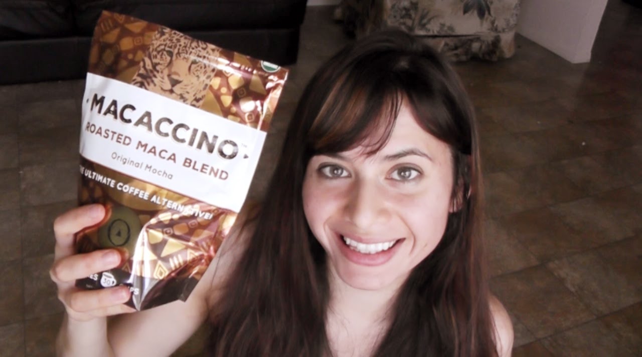 A Healthy Coffee Substitute! | Maca Root Macaccino Review - YouTube