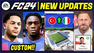 EA FC 24 NEWS | NEW CONFIRMED Updates, Stadiums, Real Faces & LEAKS ✅