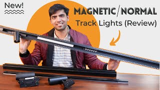 Magnetic Vs Normal Track Lighting For Ceiling & Wall | Track Lights Complete Buying Guide 2022 😮👌