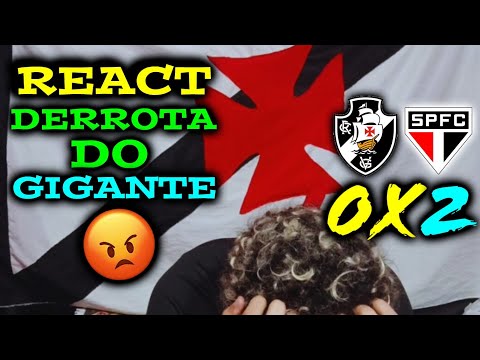🗣🔞 REACT VASCO 0X2 SÃO PAULO | MELHORES MOMENTOS | VOLTA VASCO VENCEDOR, VOLTA... ( BRASILEIRÃO 25 )