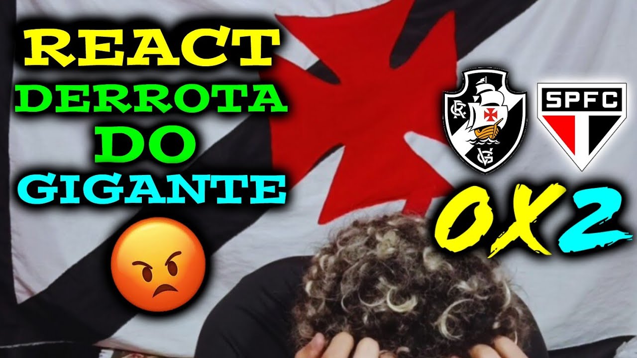 🗣🔞 REACT VASCO 0X2 SÃO PAULO | MELHORES MOMENTOS | VOLTA VASCO VENCEDOR, VOLTA... ( BRASILEIRÃO 25 )