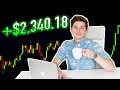 STOCK NOOB Trades $1,000 For A WEEK And Earns HUGE RECESSION PROFITS