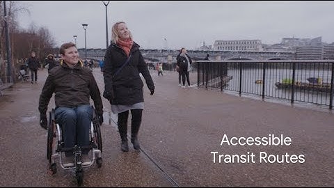Google Maps Accessible Transit Routes