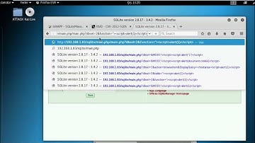 A9 Using Known Vulnerable Components -  SQLite Manager XSS