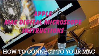 How To Connect video microscope to your apple Mac￼ Computer instructions pc￼ screenshot 5