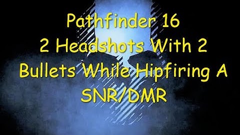 Ghost Recon Breakpoint : Pathfinder 16 : 2 Headshots With 2 Bullets While Hipfiring With A SNR/DMR