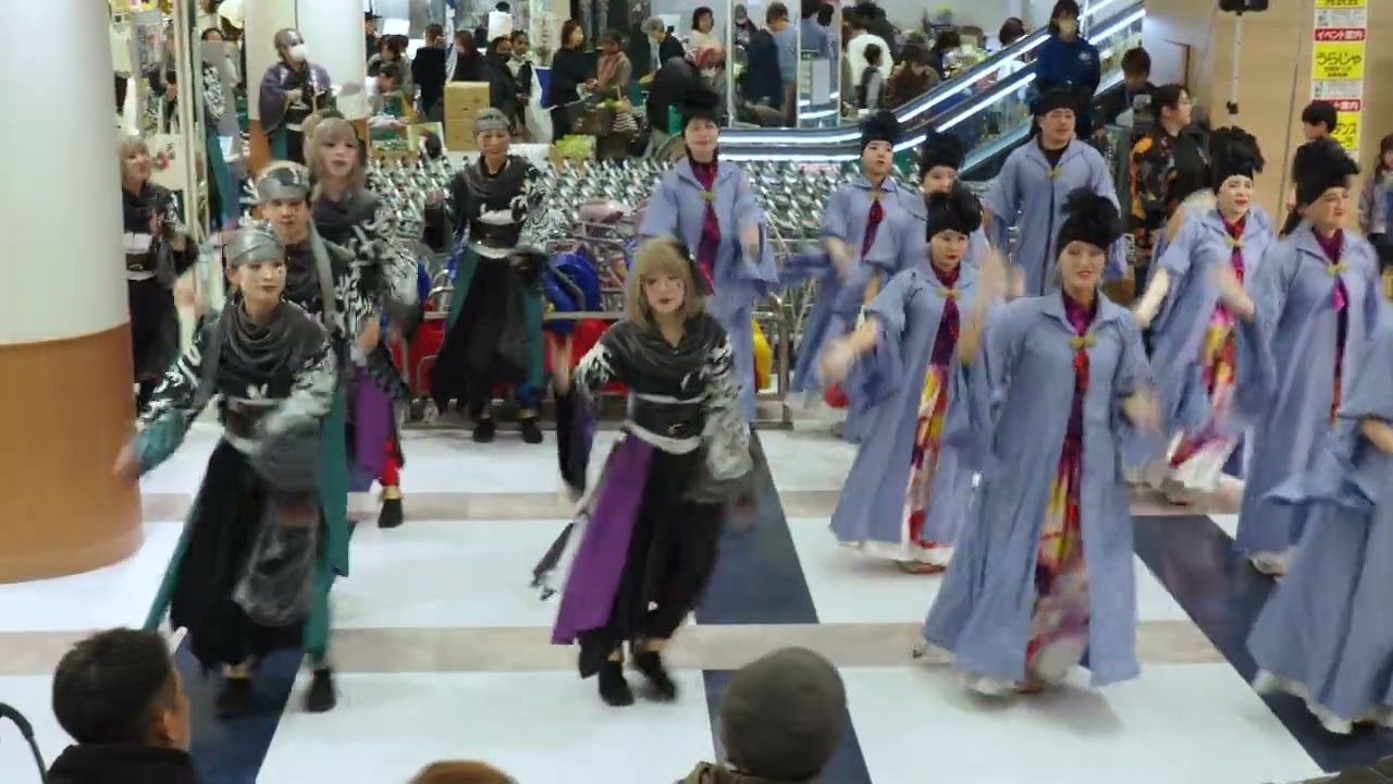 うらじゃ原曲　三白市20260222天満屋ハピータウン児島店【4K・ミックス】