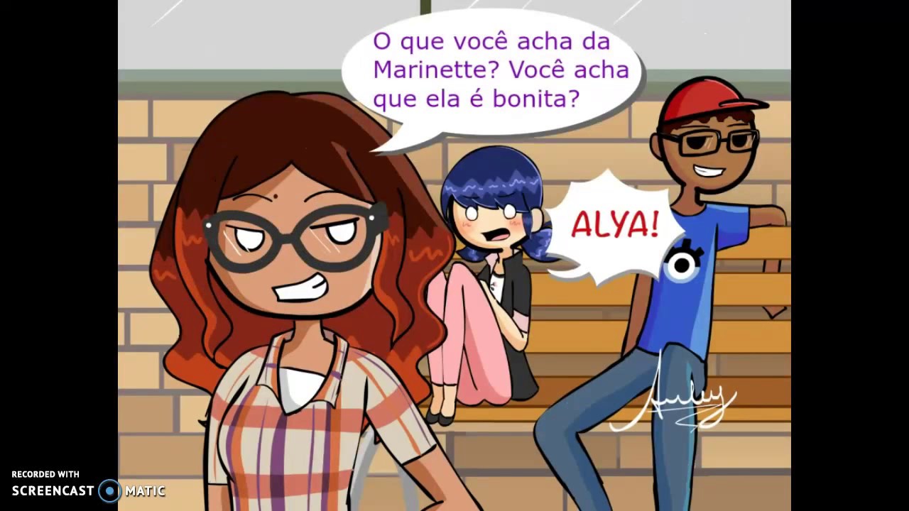 Miraculous Ladybug - Comic: Trabalho em dupla - ( Pt - Br ) 