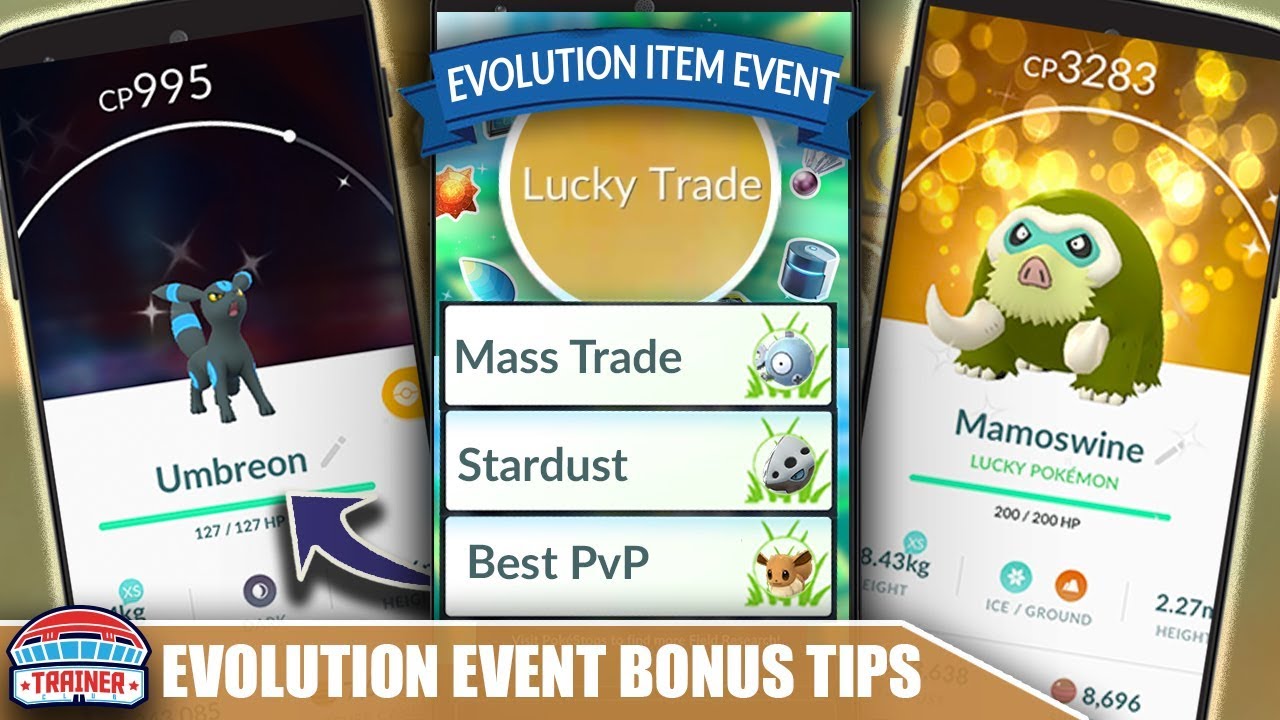 THERE'S MORE! TOP 3 STARDUST, LUCKY TRADING & PVP TIPS - EVOLUTION