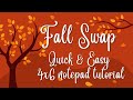 Quick  easy 4x6 notepad tutorial