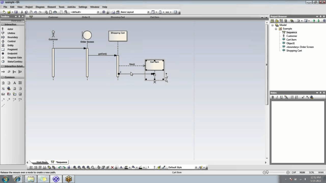 sequence diagram ระบบ ลง ทะเบียน  Update  HOWTO EA Sequence diagrams