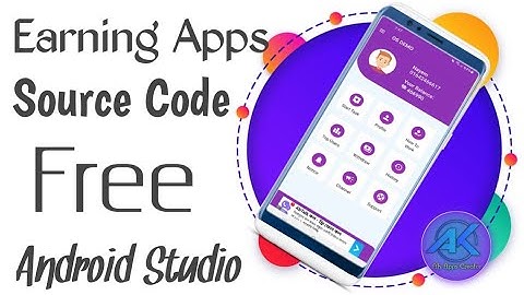 All earning app source code free |How to make android studio Earning App | Ak Apps Creator