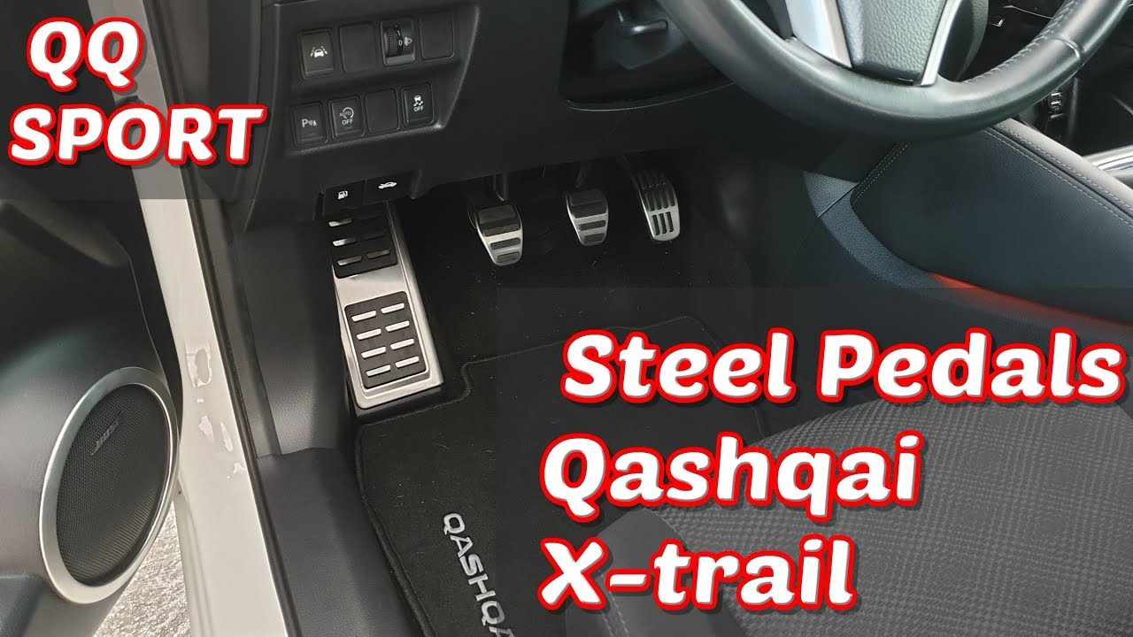 Steel Pedals for Nissan Qashqai J11 / Xtrail Purchase