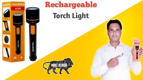 Agni Torch Light | Halonix Torch | Led Torch Light