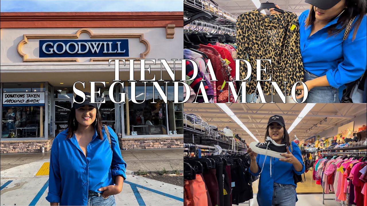 Tienda de SEGUNDA MANO 🇺🇸GOODWILL ✓ ropa de marca americana/ recorrido tesoros/ Ibeth - YouTube