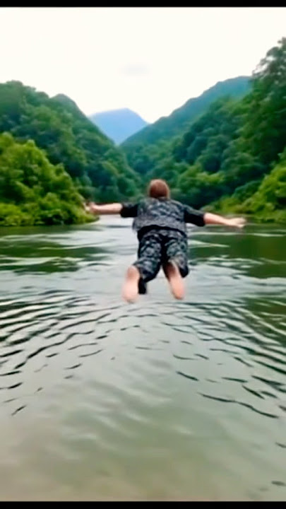 #ibelieveicanfly  | You Won't Believe What Happens Next At The River!