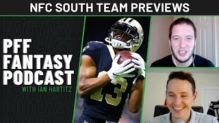 NFC South Team Previews | PFF Fantasy Podcast