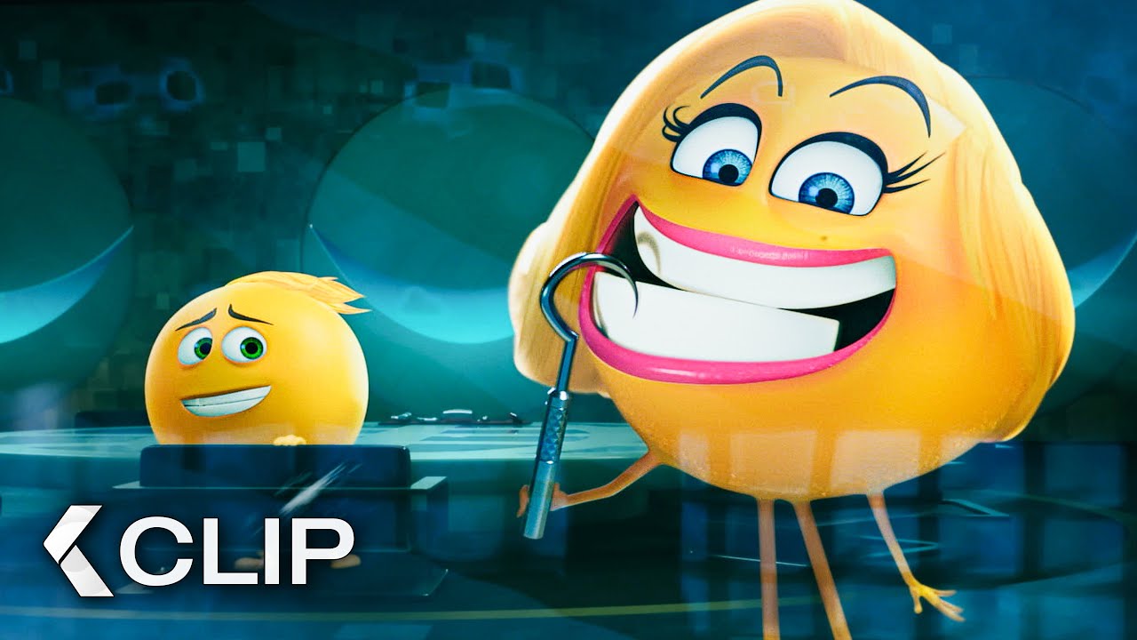 Están intentando BORRAR Gene - EMOJI: LA PELÍCULA Clip