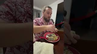 British Guy Eats Mexican Wifes Cooking 