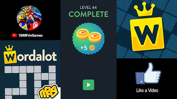 Wordalot Level 41, 42, 43, 44, 45, 46, 47, 48, 49 and 50