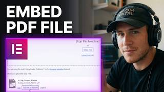 How To Embed A PDF In WordPress Elementor (2026) | Page Builder