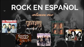 ROCK EN ESPAÑOL MIX VOLUMEN 1 MANA, PRISIONEROS, HOMBRES G , ENANITOS VERDES, VILMA PALMA Y MÁS