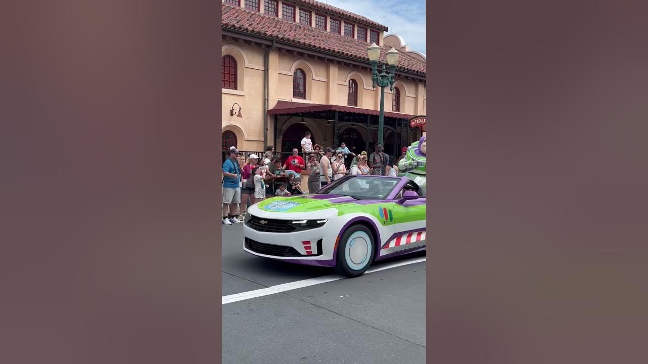 Woody and Buzz Lightyear - Toy Story Pixar Parade | Disney World #shorts