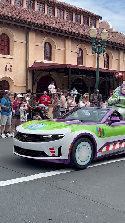 Woody and Buzz Lightyear - Toy Story Pixar Parade | Disney World #shorts