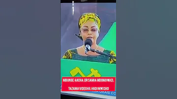 MBUNGE AMWACHA DR SAMIA MATAA 2029 OKTOBA TUNATIKI 