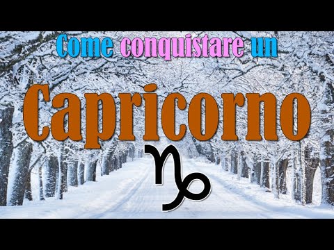 Video: Come Far Innamorare Il Capricorno