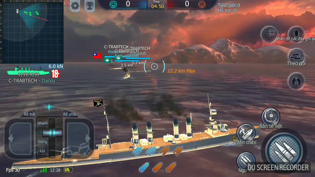Đại thủy chiến 3D - TRABTECH hạm