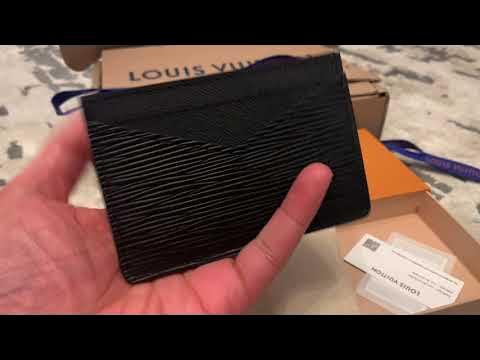 epi leather card