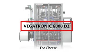 Vegatronic 6000 DZ کاملاً جدید، راه حلی ایده آل برای بسته بندی پنیر رنده شده، خرد شده و خرد شده.