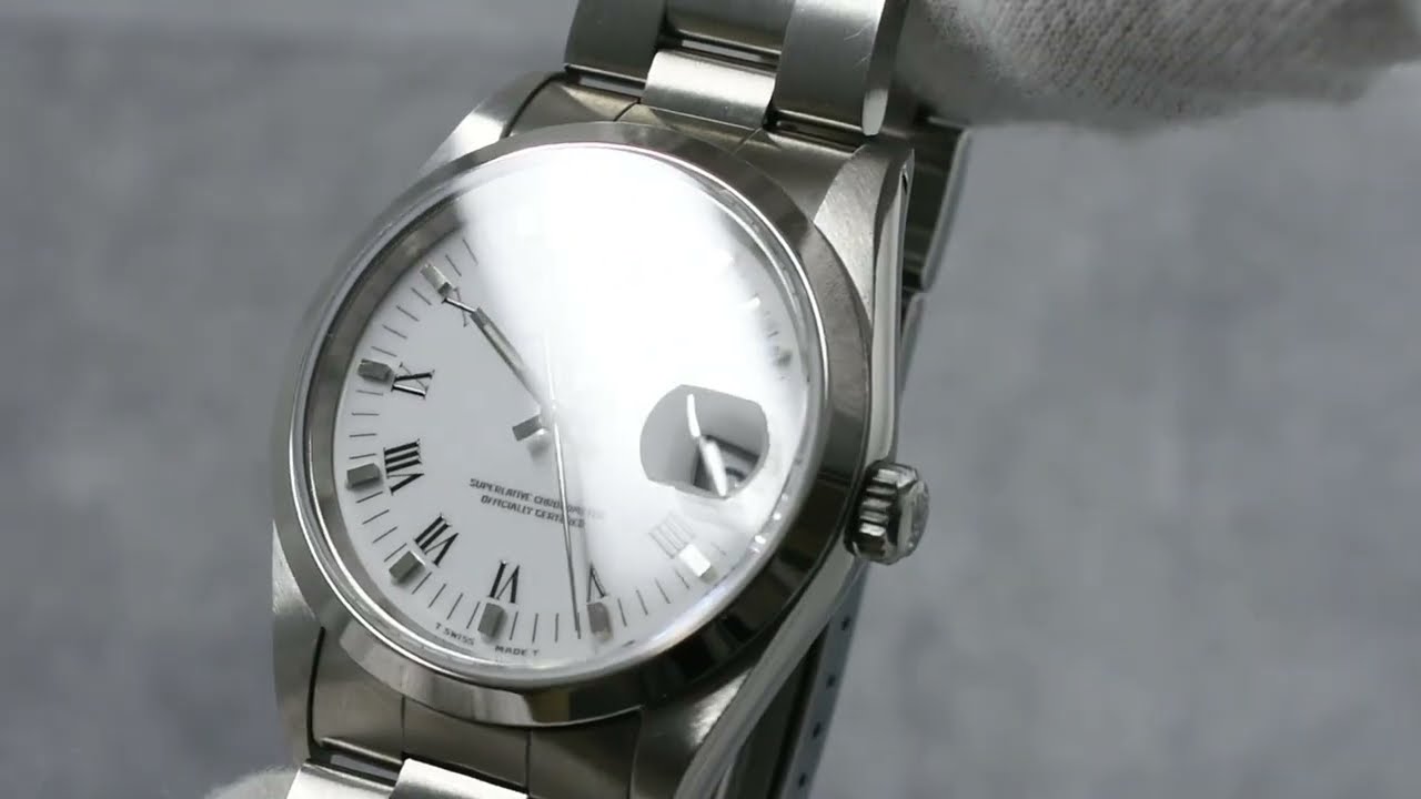 ロレックス オイスターパーペチュアルデイト Ref.15200 1990-91年製