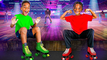 THE PRINCE FAMILY GOES ROLLER SKATING FOR THE FIRST TIME