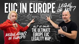 Full Is Riding an EUC Legal in Europe (Don't Get Arrested!) The Ultimate Europe EUC Legality Map News