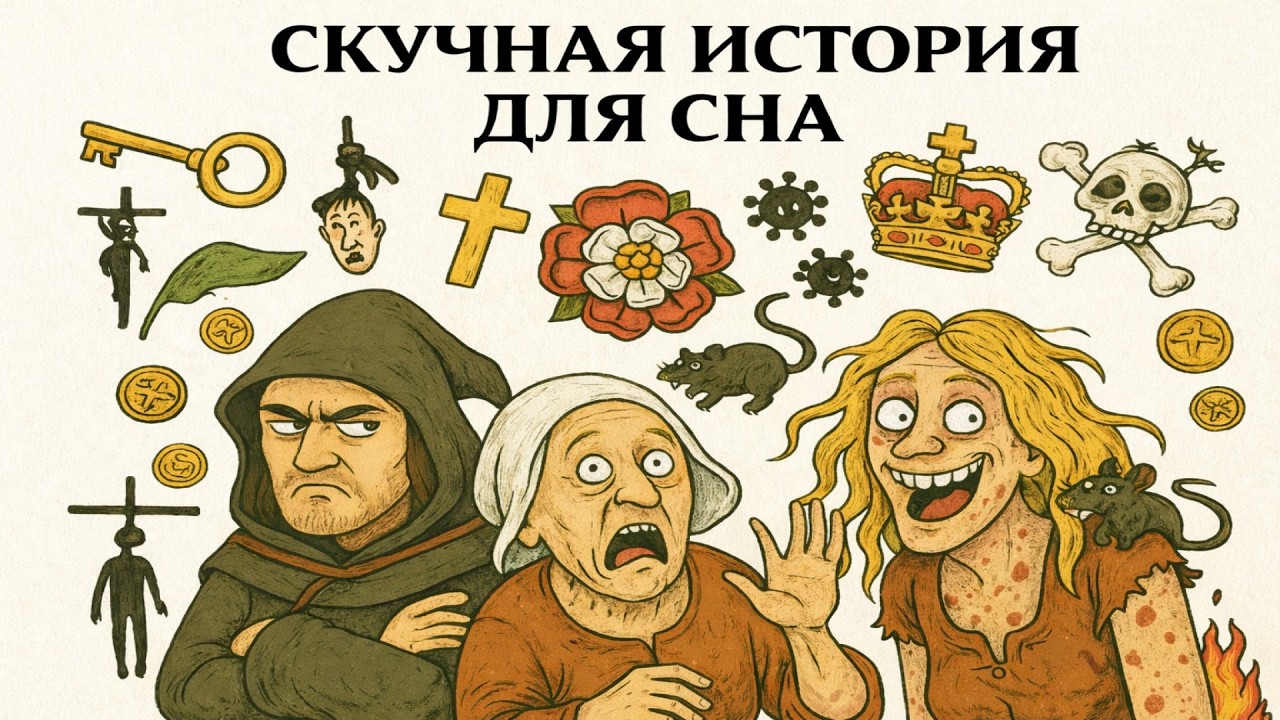 Как средневековые крестьяне выживали во время чумы, голода и власти феодалов💤Скучная история на ночь
