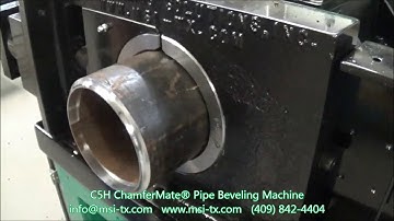 C5H ChamferMate® Pipe Beveling Machine, J-Bevel Application,  MSII