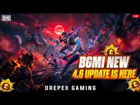 BGMI NEW 4.6 UPDATE IS HERE🔥|| LIVE🛑 CLASSIC BOOM BAAM WITH DREPEX GAMING 🔥 #shortslive #shortsfeed