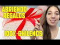 ABRIENDO UN REGALO DE UN SEGUIDOR! PRODUCTOS 100% CHILENOS 😱 😱 😻