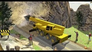 Android Gameplay | Tunnel Construction Crane Simulator 2018 | Games Lovers screenshot 5