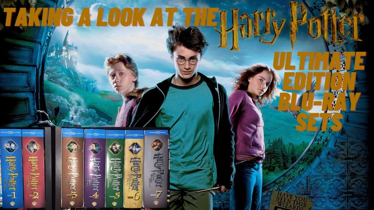 TAKING A LOOK AT THE HARRY POTTER ULTIMATE EDITION BLU-RAY SETS