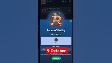 8 & 9 October Rebus of the Day X Empire | Of The Day X Empire Musk Empire Riddle #airdropRiddle