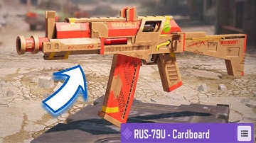 RUS-79U “ CARDBOARD “ Ranked Gameplay | Best class setup | Call Of Duty Mobile